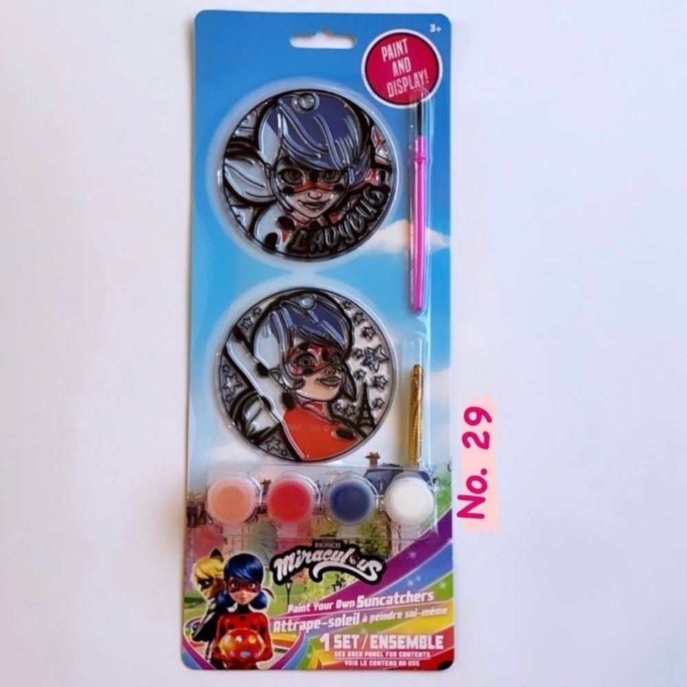 Miraculous Suncatchers Paint Set - 2pcs